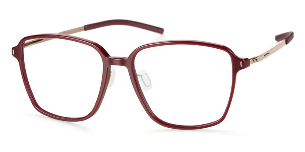 ic! berlin Marlene Burgundy Glasses