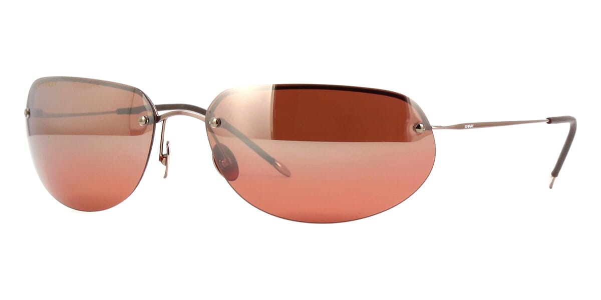 Maui jim shop titanium rimless sunglasses