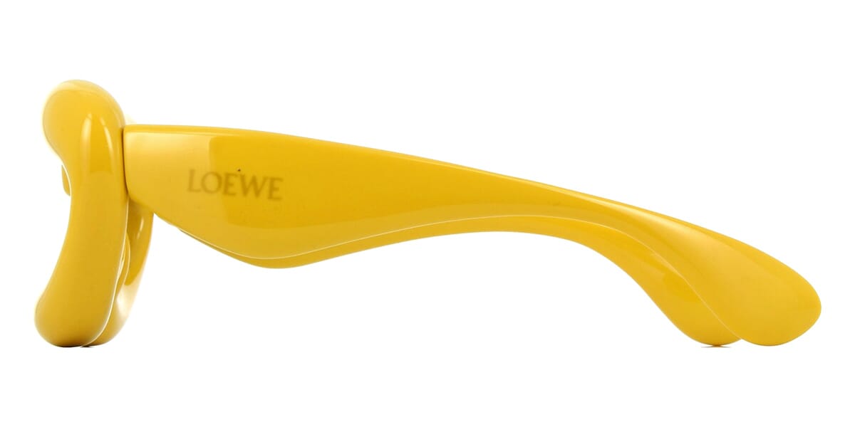 Loewe Inflated LW40097I 39A | Inflated Yellow Cat Eye Sunglasses 