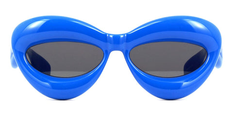 Loewe LW40097I 90A Inflated Cat-eye Sunglasses Blue