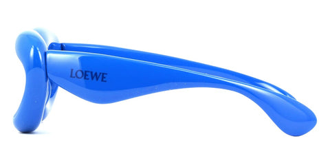 Loewe LW40097I 90A Inflated Cat-eye Sunglasses Blue