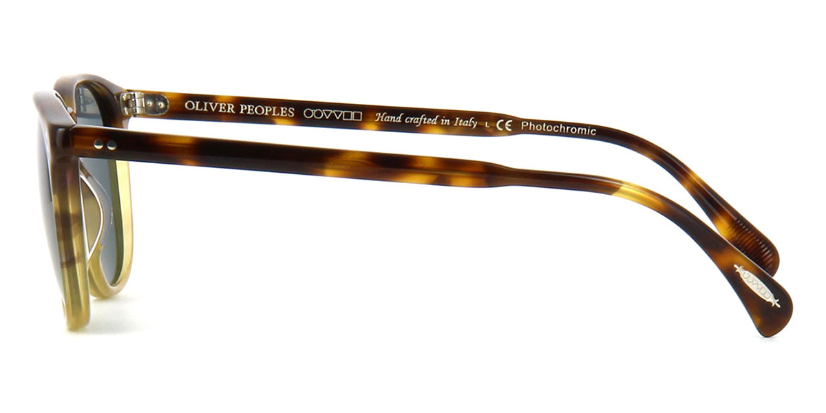 oliver peoples finley esq sun ov5298su 1409r8 tortoise gradientblue photochromic