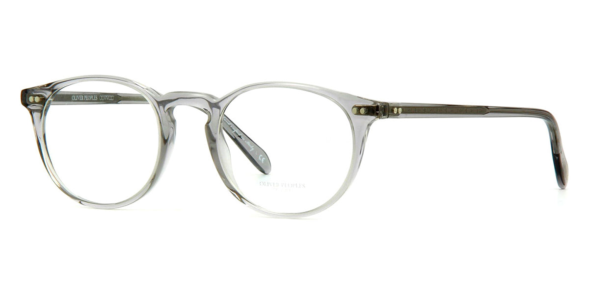 Round clear frame eyeglasses
