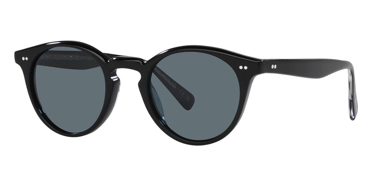 Large circular black coloured sunglasses frame