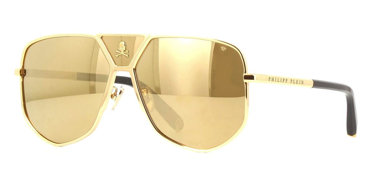Philipp Plein Sunglasses SPP009V 400g Gold