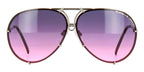 porsche design 8478 m interchangeable lenses pink gradient silver
