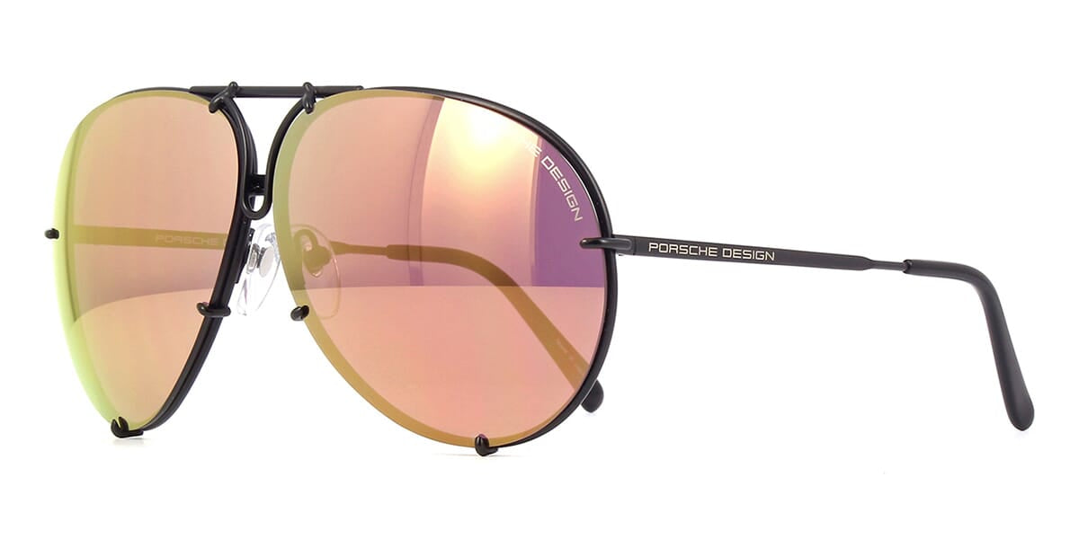Porsche Design P8478 Lens Set – V167 Purple with Orange Gold Mirror Sunglasses