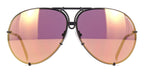 Porsche Design P8478 Lens Set – V167 Purple with Orange Gold Mirror Sunglasses