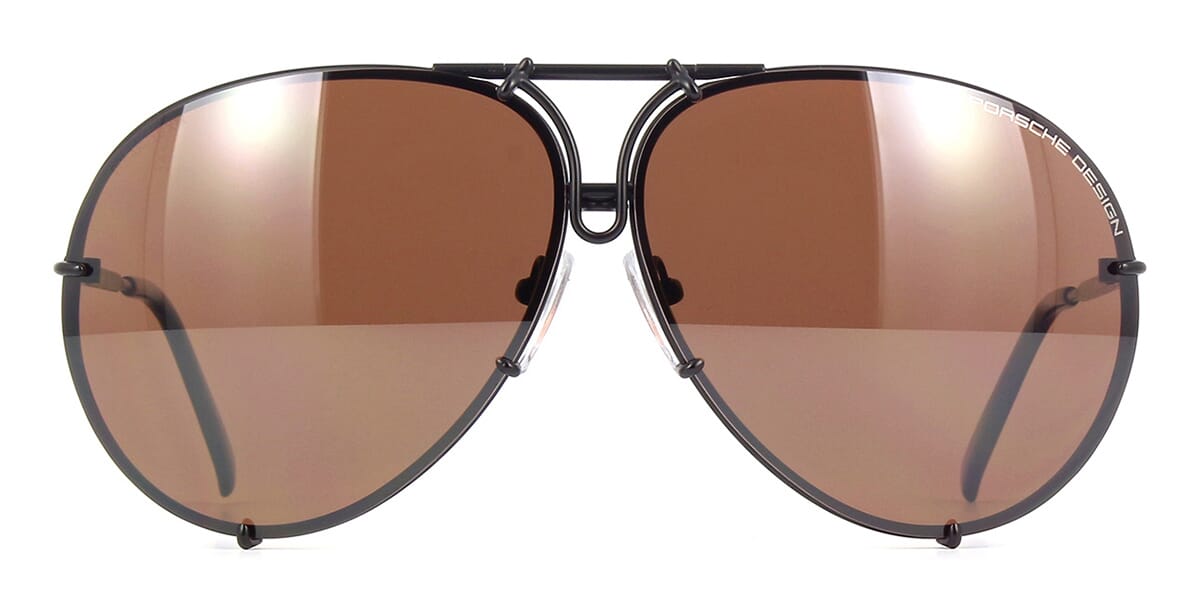 Porsche Design P8478 Lens Set – V442 Brown Polarised with Silver Mirror XTR Sunglasses