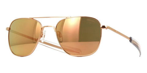 Randolph Aviator 22K Rose Gold AF162 Sunglasses