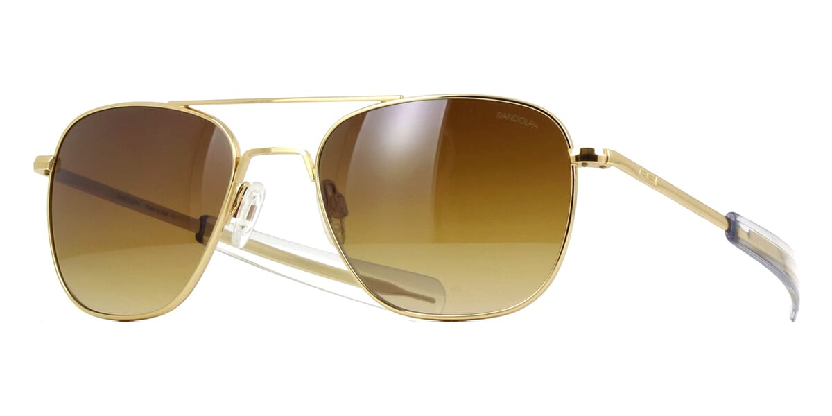 Randolph Aviator 23K Gold AF152 Sunglasses Pretavoir