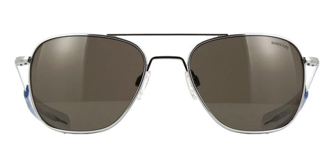 Randolph Aviator Bright Chrome AF078 Polarised Sunglasses