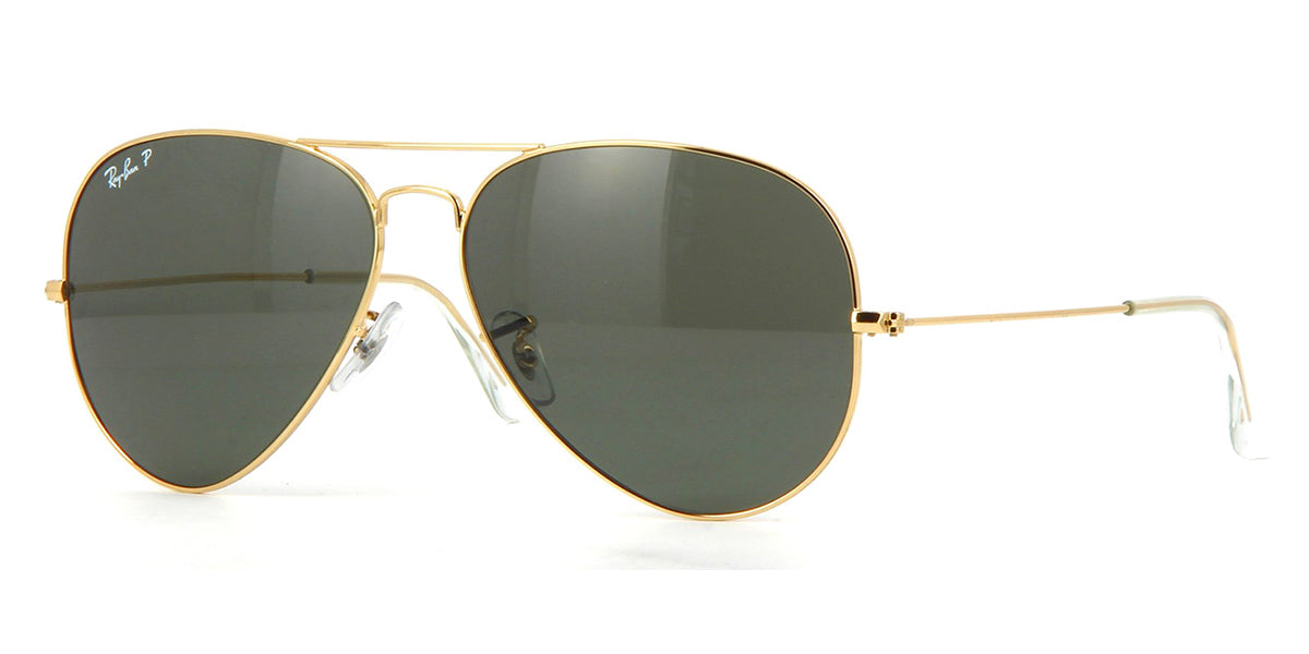 Ray-Ban Aviator 3025 001/58 Gold Frame G15 Polarised Sunglasses - Pretavoir