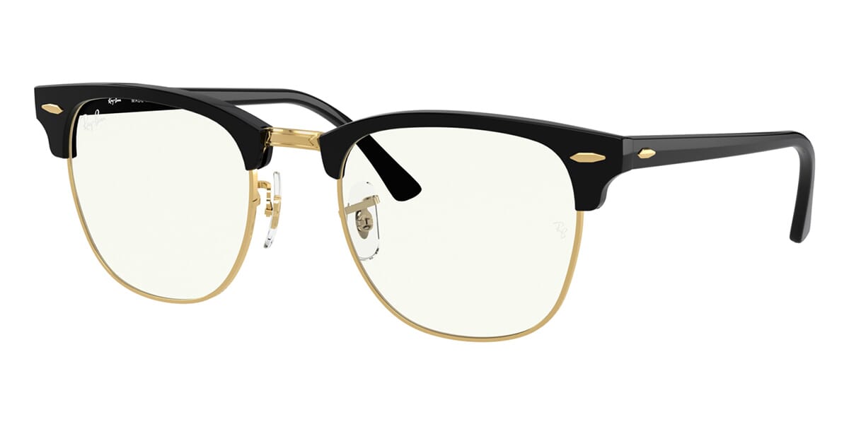 Ray-Ban Clubmaster RB 3016 901/BF Blue Control Sunglasses