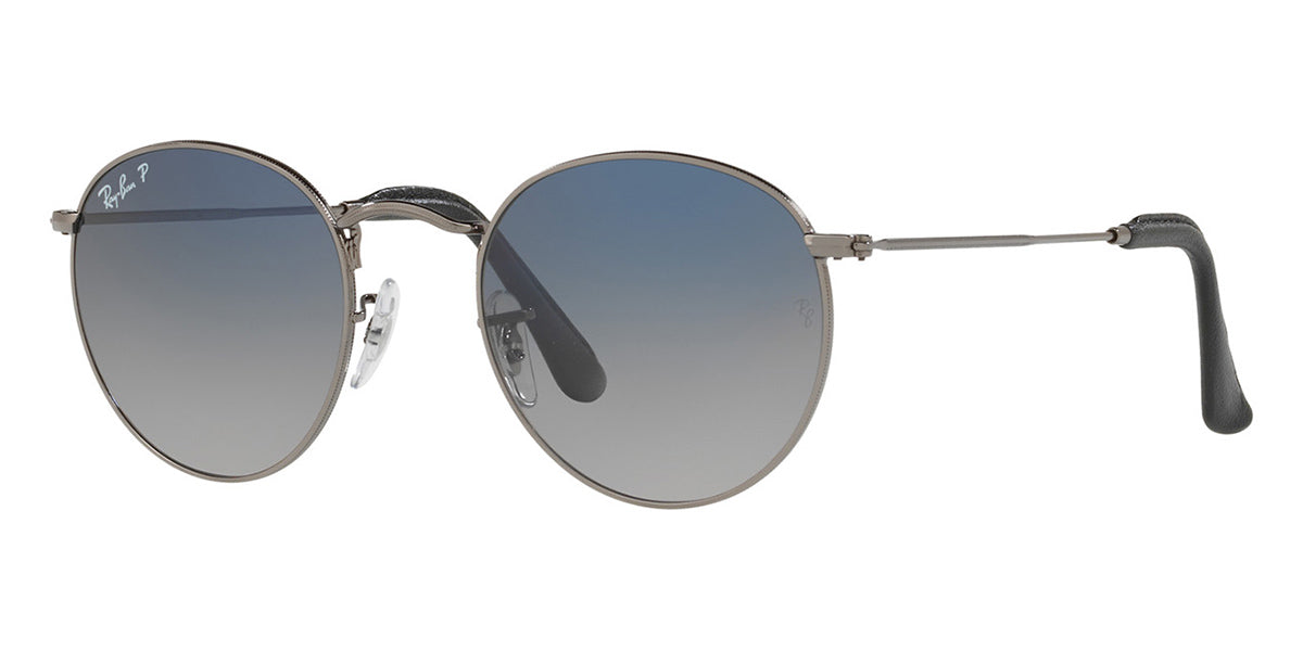 Ray Ban Round Metal Gunmetal Ray-Ban RB3447 Round Metal Chromance