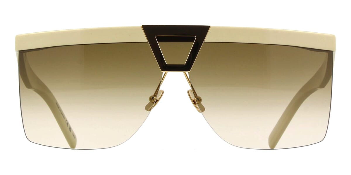 Saint Laurent SL 537 PALACE Sunglasses Women Shield 99mm New & Authentic