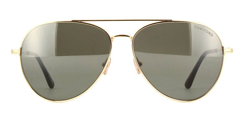 Tom Ford Dashel-02 TF996/S 28A Sunglasses worn by Brad Pitt at Wimbledon Finals 2023