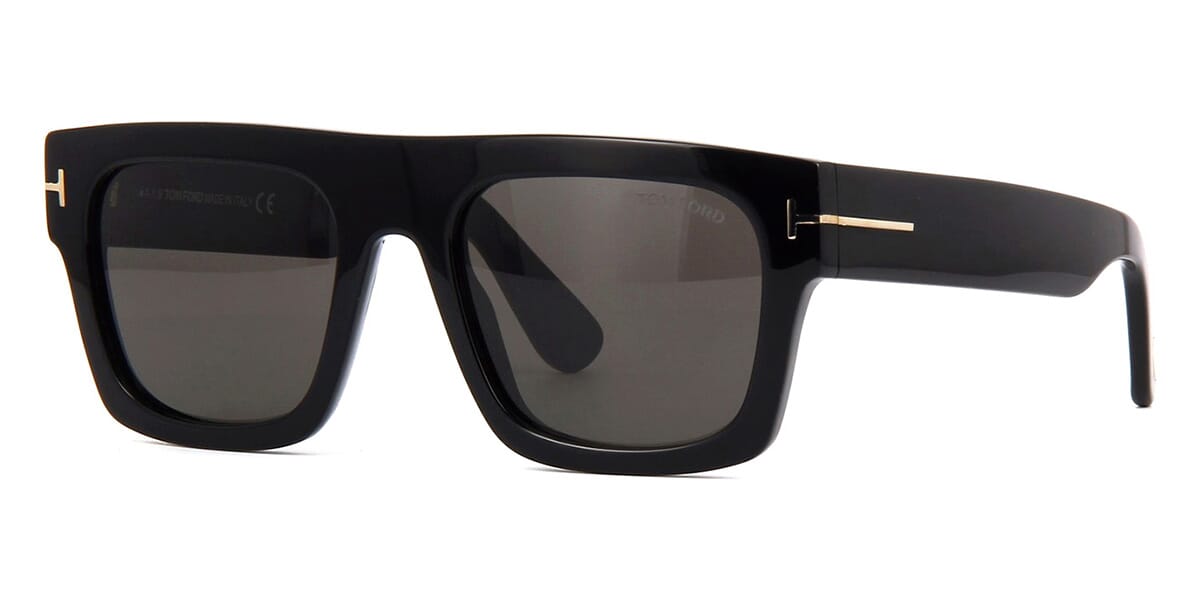 Mellem Kommunist Saucer Tom Ford Fausto TF711 01A Sunglasses - Pretavoir