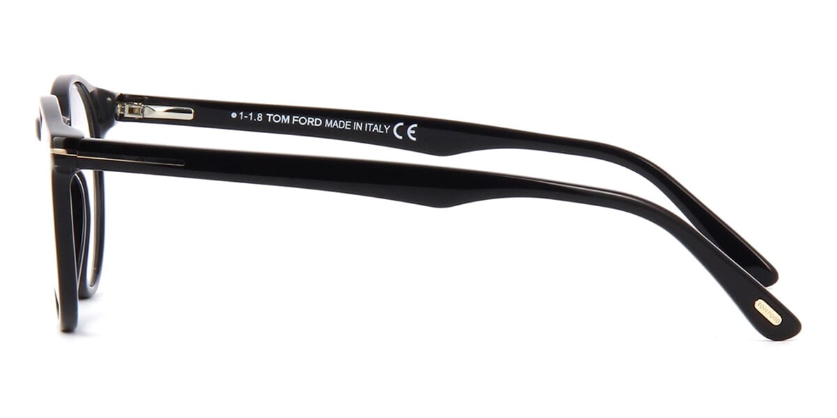 Tom Ford TF5557-B 001 Blue Control Black Glasses