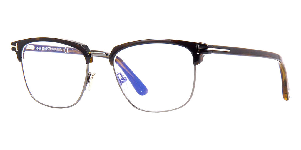 tom ford tf5683 b 052 blue control with magnetic clip on