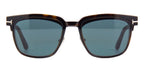 tom ford tf5683 b 052 blue control with magnetic clip on
