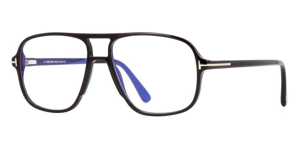 Tom Ford TF5737-B 001 Blue Control Glasses Pretavoir