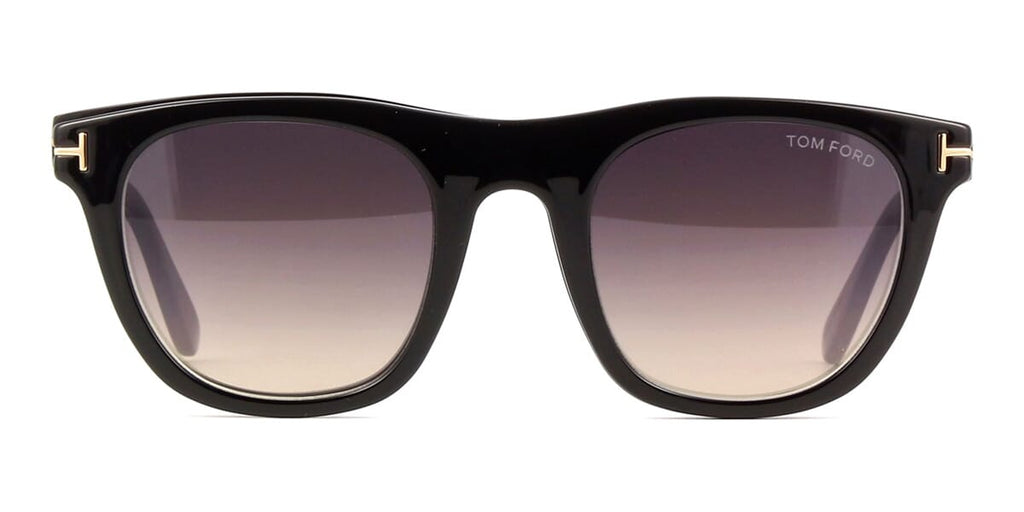 Tom Ford TF5895-B 001 Blue Control with Magnetic Clip-On Glasses