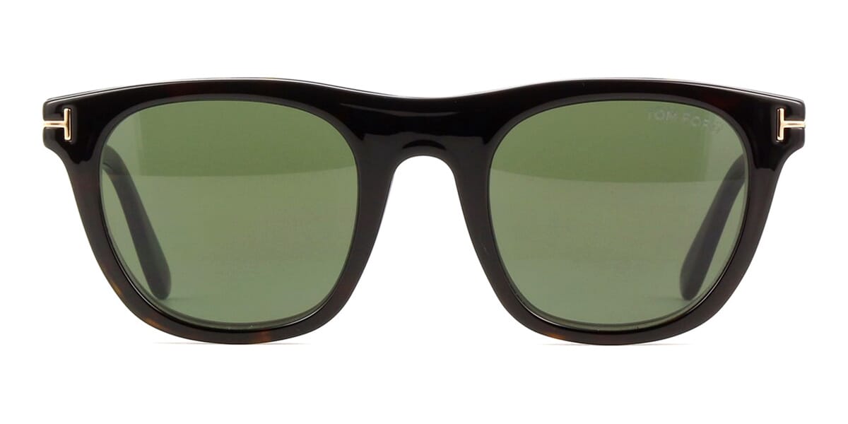 Tom Ford TF5895-B 052 Blue Control with Magnetic Clip-On Glasses