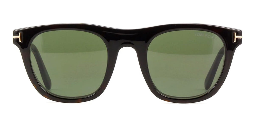 Tom Ford TF5895-B 052 Blue Control with Magnetic Clip-On Glasses